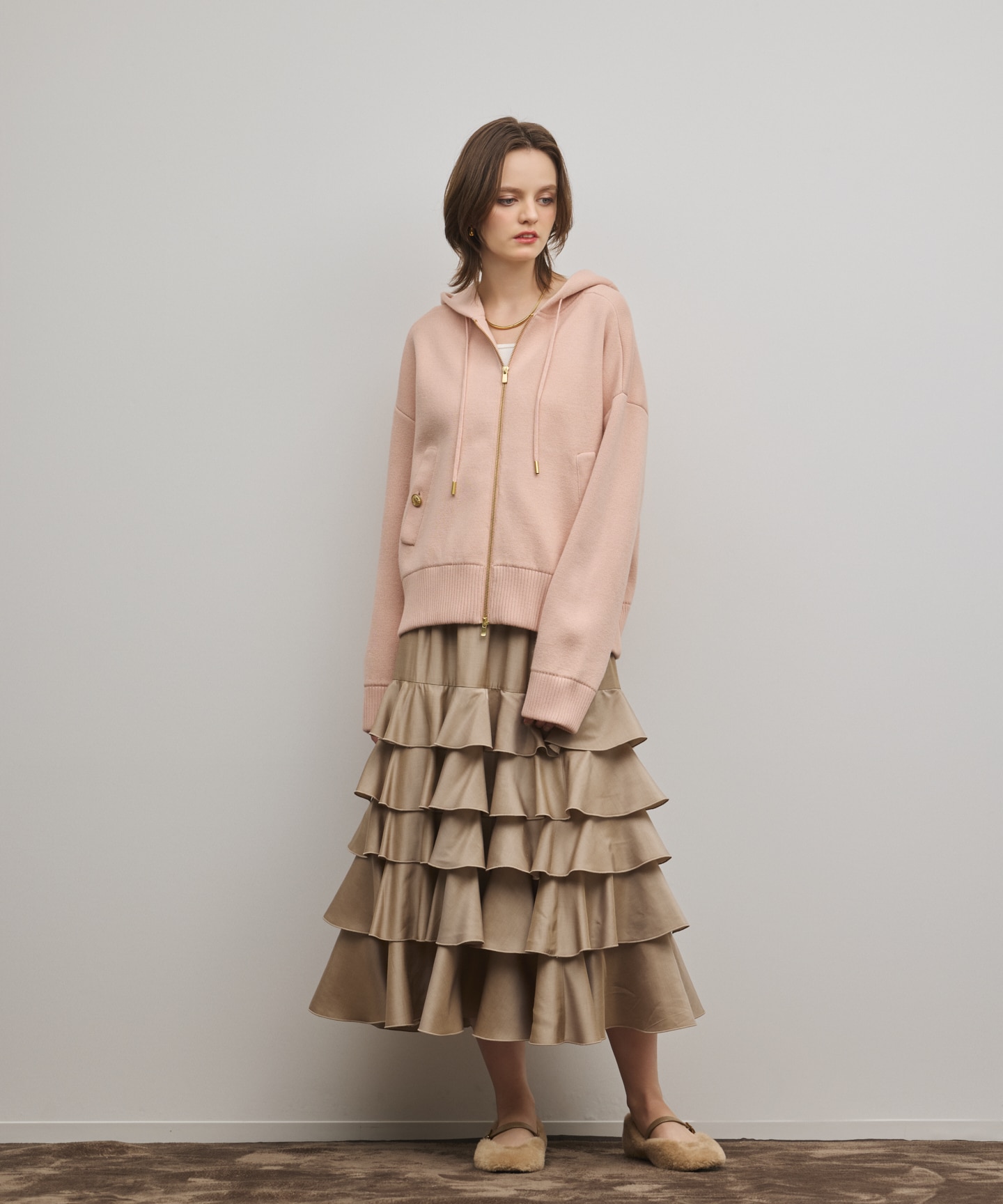 ティアードフリルスカート