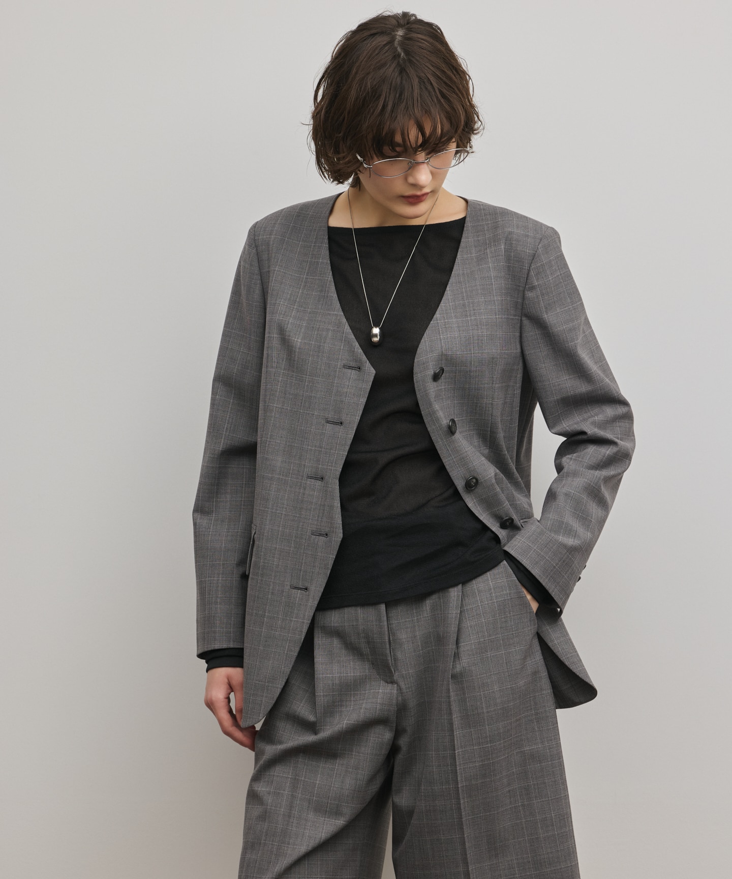 デザインフロントジャケット