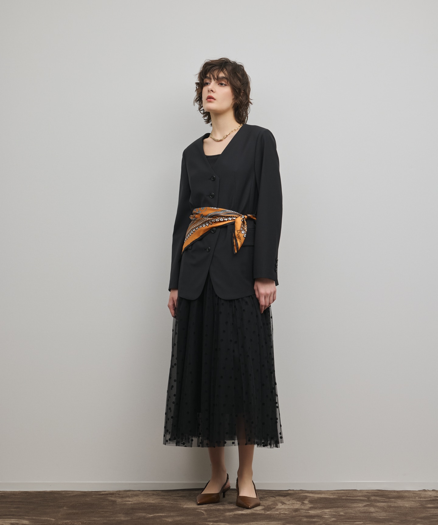 デザインフロントジャケット