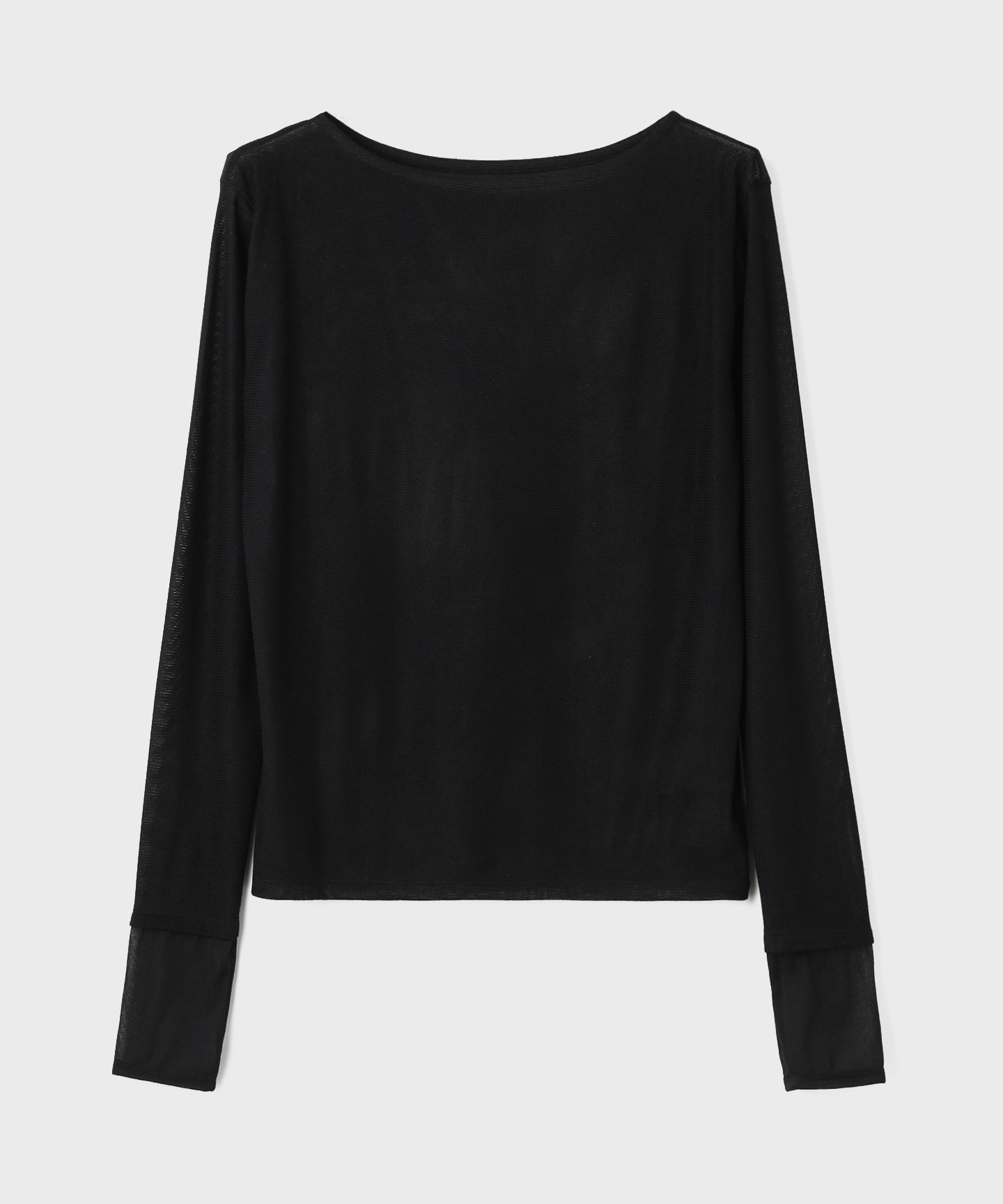 シアーレイヤードカットトップ