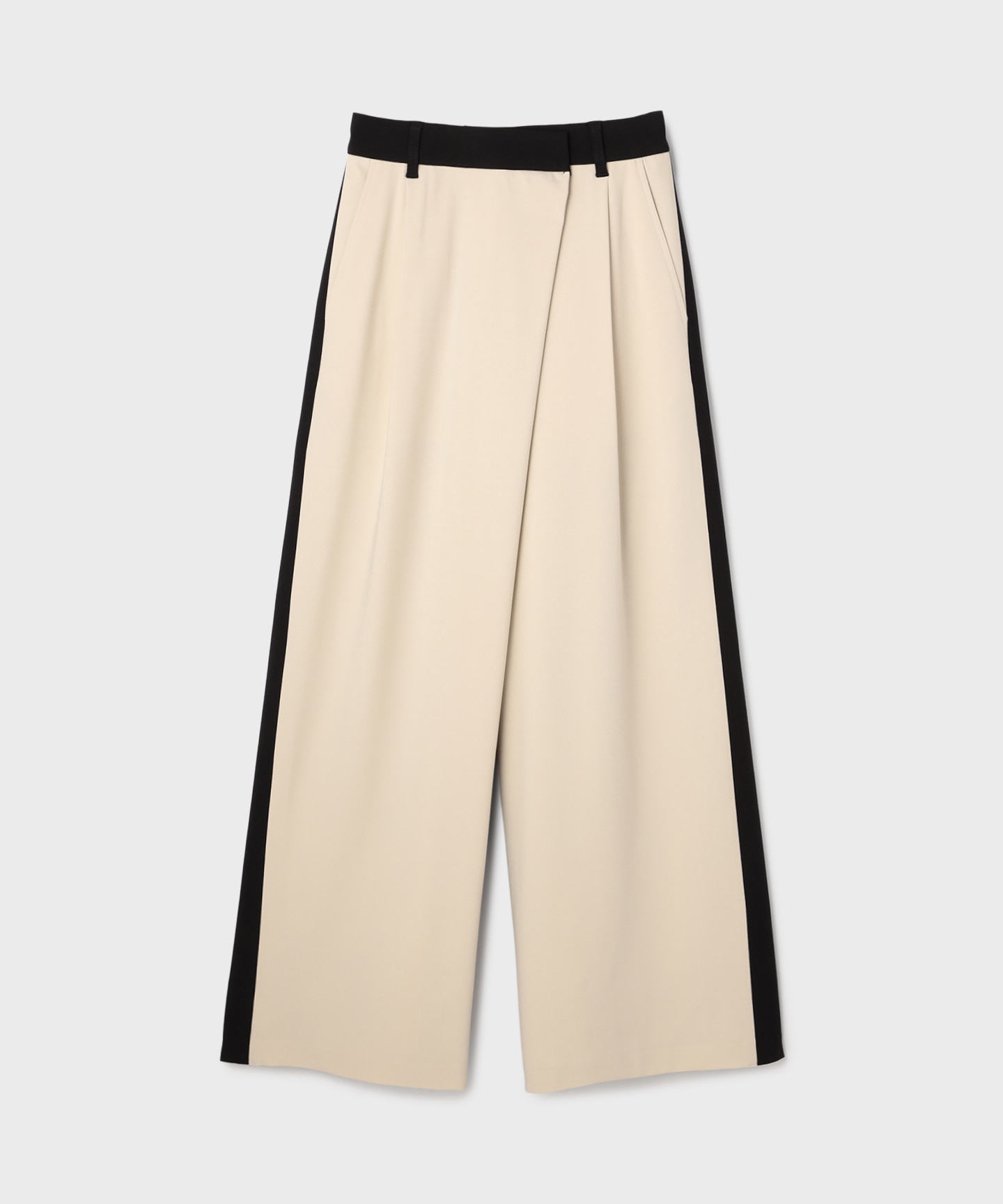 ラップワイドパンツ