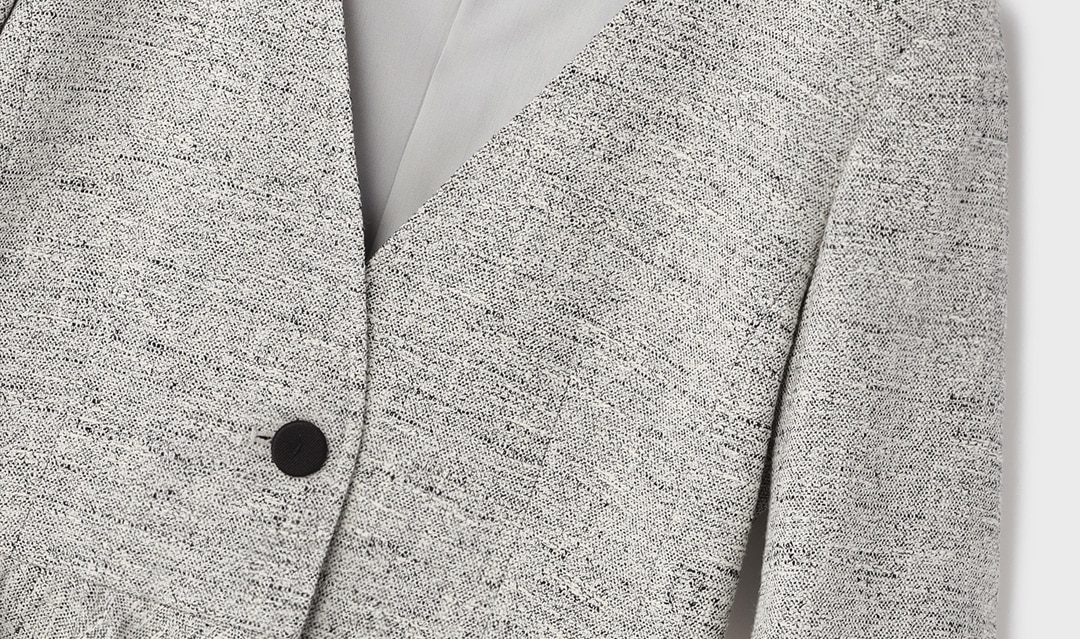 ペプラムツイードJK