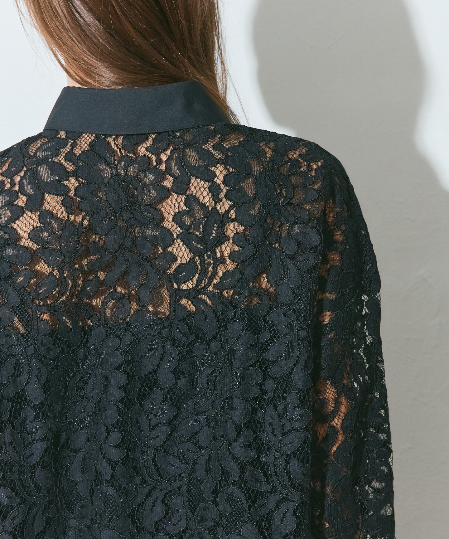 レースコンビシャツ