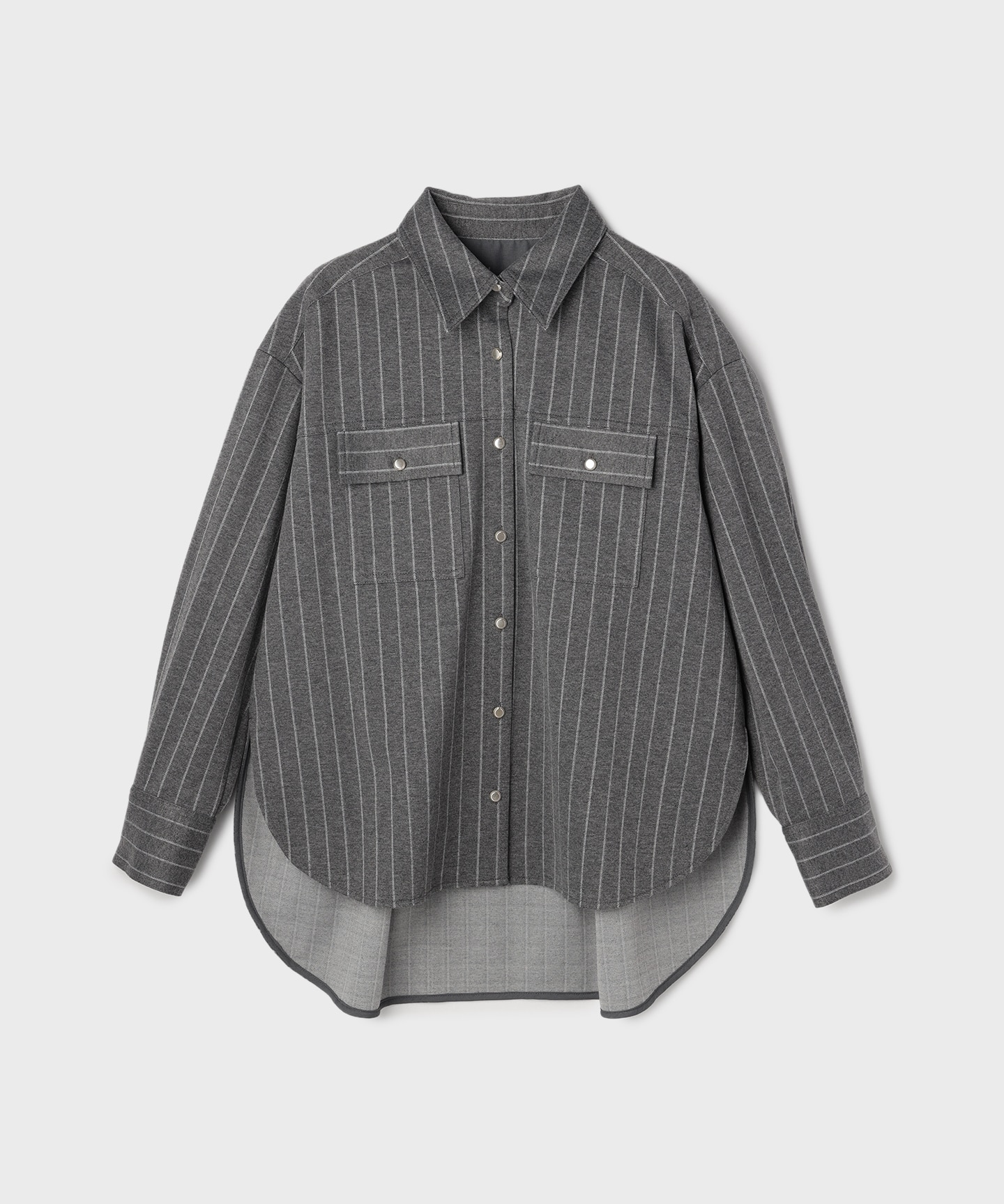 ジャージビッグシャツ