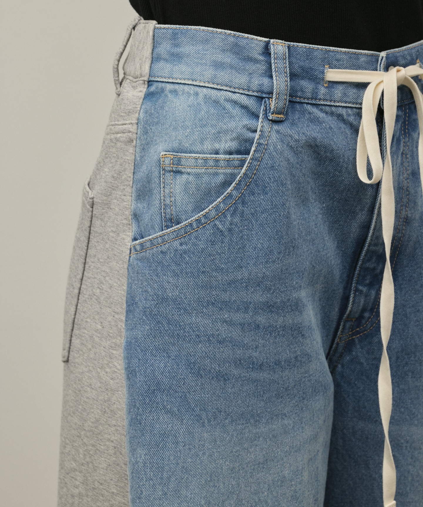 Diagram コンビドロストデニムパンツ